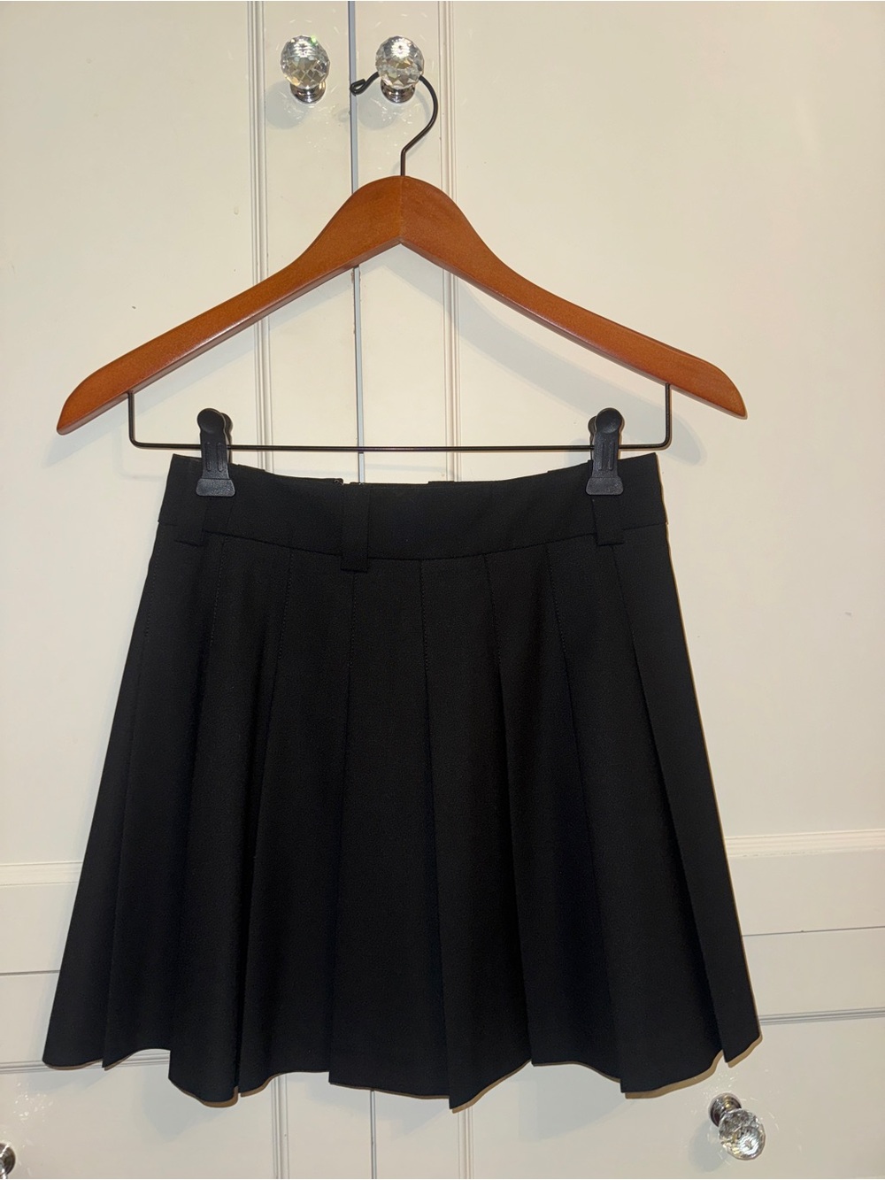 Aritzia Sunday Best Black Pleated Mini Skirt never worn.